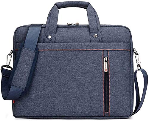 Tanzimarket Bolso para portátil Bolso para portátil con Tableta Bolso de Golpes 360 Bolso para Ordenador Bolsa Impermeable con Correa para el Hombro para Viajes de Estudio y oficina-13 Pulgadas_Azul