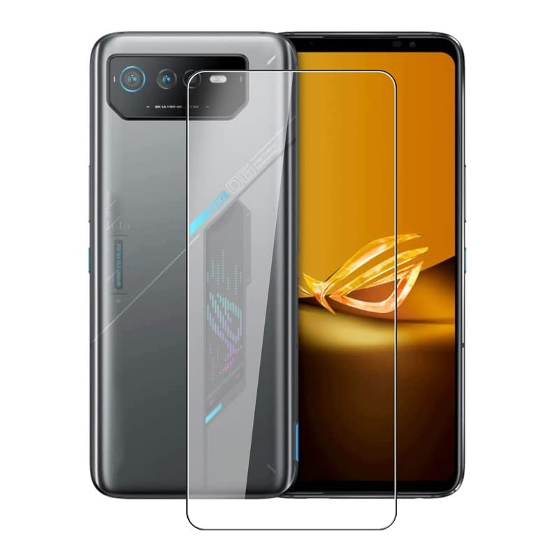 WXPPJ Vidrio Templado para ASUS ROG Phone 6D (6.78'), [1 Piezas] Templado Protector de Pantalla para ASUS ROG Phone 6D, Antiarañazos, Dureza 9H, Antihuellas, Cristal Templado HD Ultra Resistente.