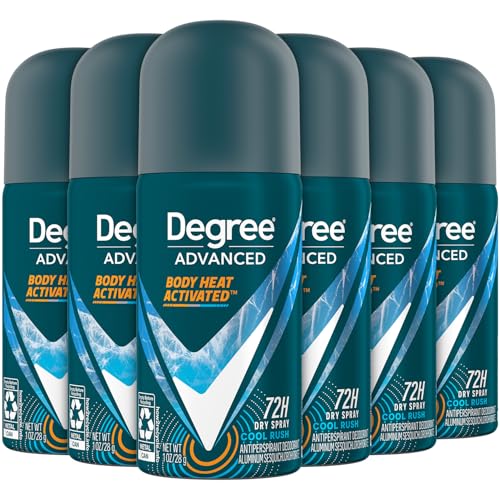 Degree Men Cool Rush 6-Pack Travel