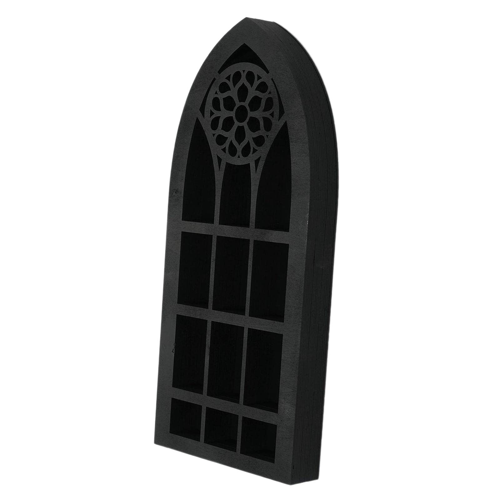 Étagère murale en bois massif, meuble de rangement décoratif haut de gamme