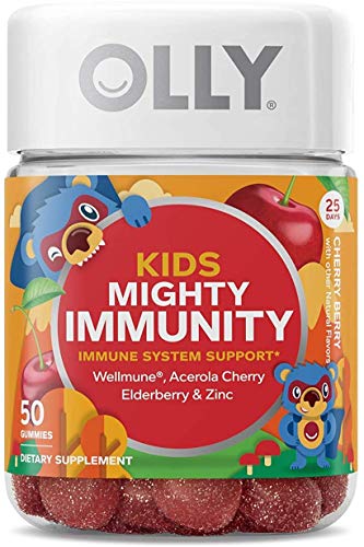 Kids Olly Mighty Immunity Vitamin Gummies - Cherry Berry -