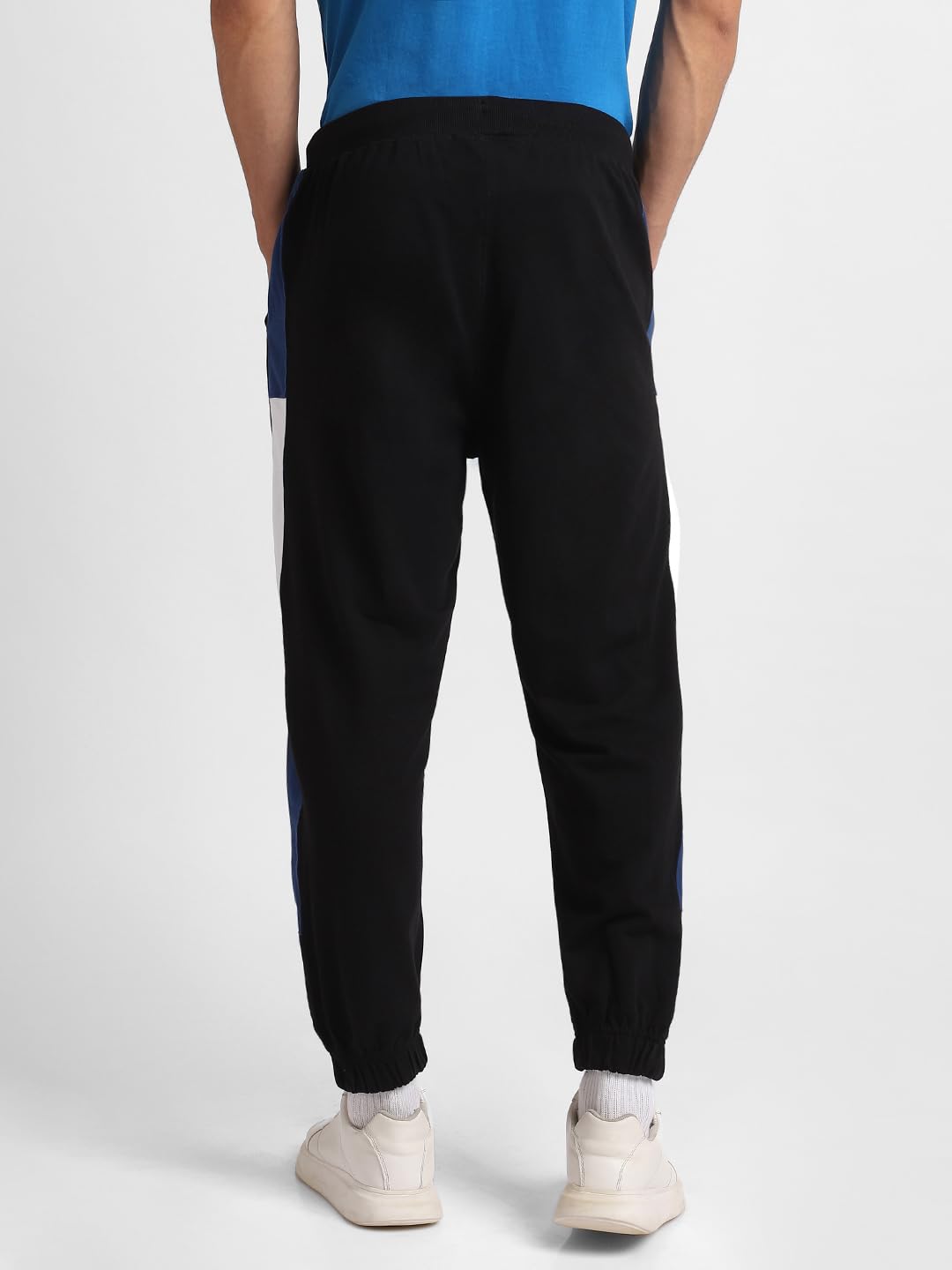 NOBERO Zaedn Joggery męskie jednolity czarny kolor slim fit nocny sen salon bieganie spodnie dresowe spodnie dresowe strój dla mężczyzn chłopców na co dzień siłownia sport bawełna