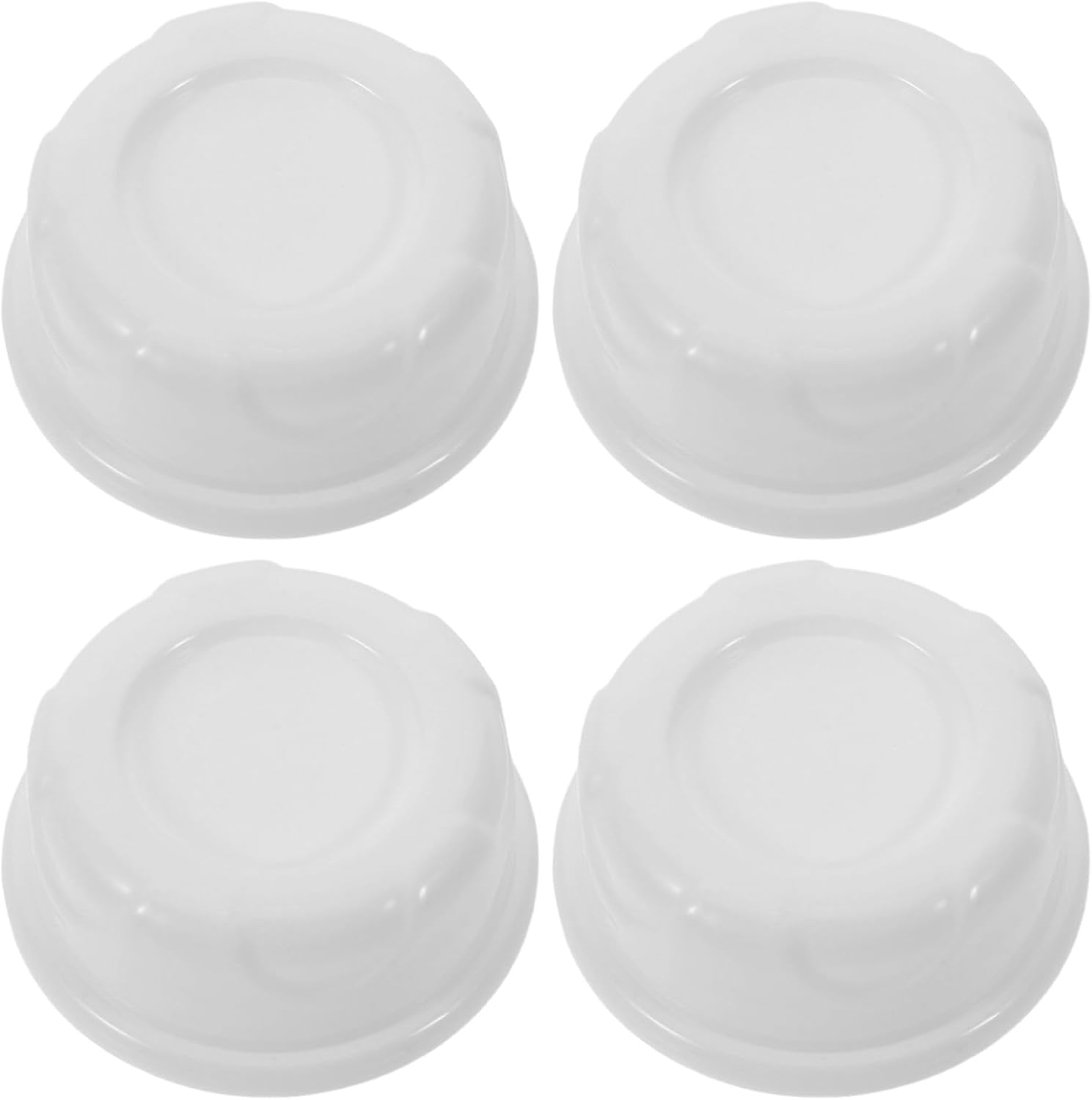 Gatuida 4pcs Baby Bottle Lid Compatible Milk Bottle Sealing Caps Compatible for Berik - Replacement Lid Ring for Wide Opening Baby Feeding Containers