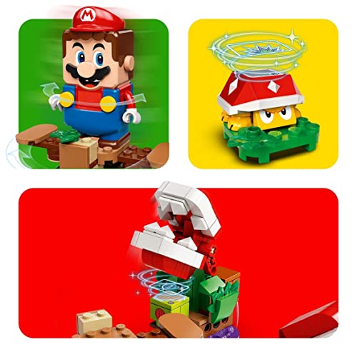LEGO 71382 Super Mario Piranha-Pflanzen-Herausforderung – Erweiterungsset, Limonadendschungel, sammelbares modulares… – Bild 6