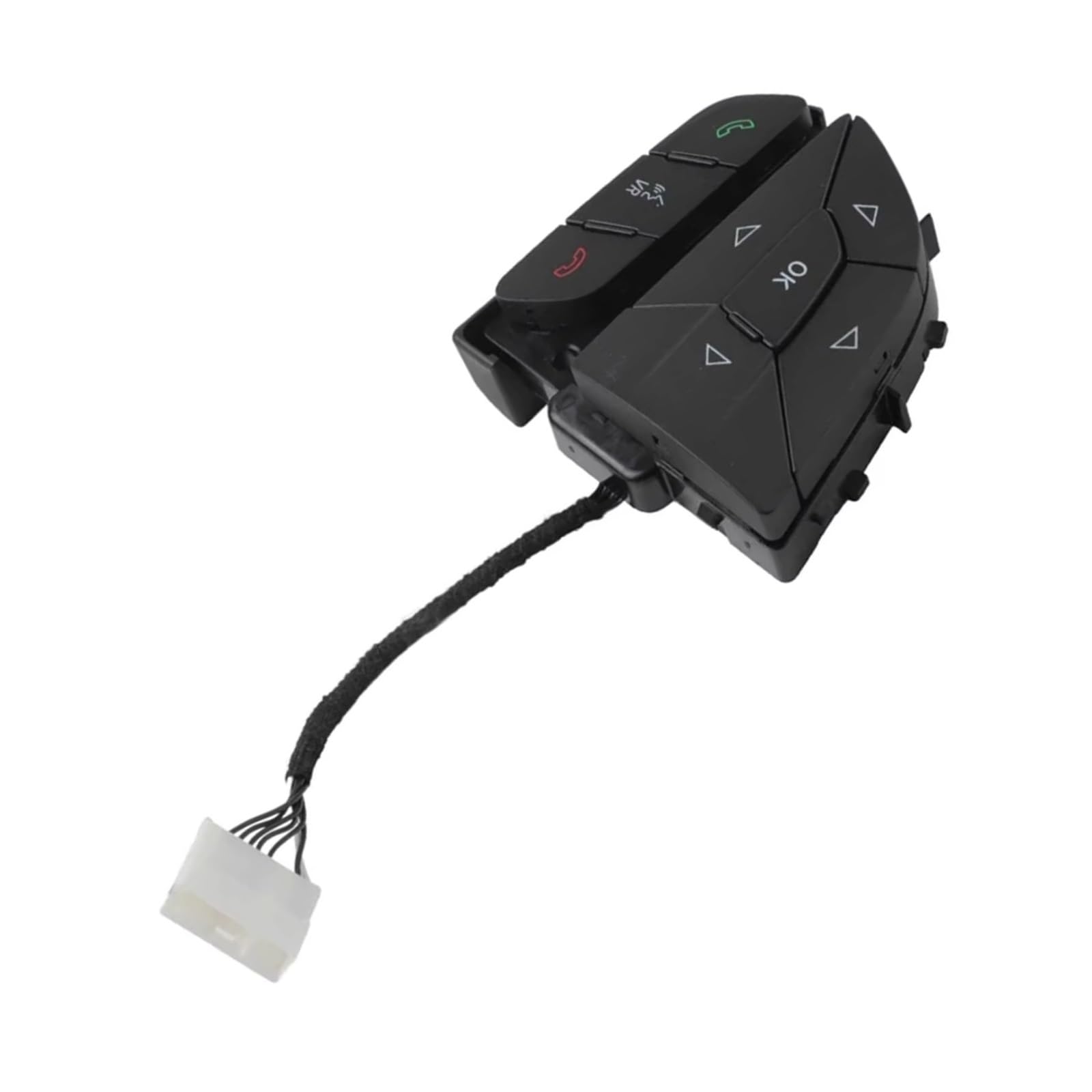 Compatibile Con Jeep Per Cherokee 2016-2019 Interruttore Sul Volante Dell'auto Cruise Vol Kit Telecomando Wireless Audio Multifunzione OEM 05081287AA Volante Tasti