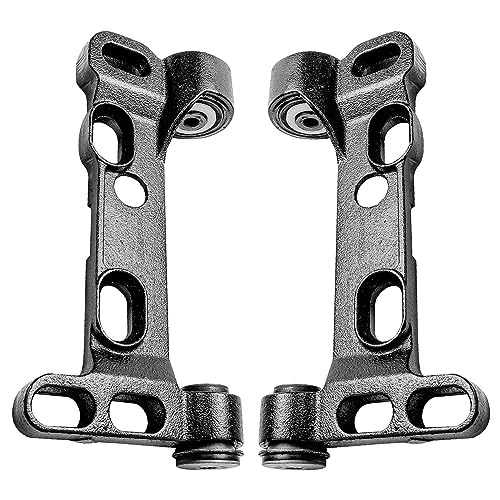 Image of Detroit Axle - 14mm Front Inner & Outer Tie Rods + Lower Control Arm Brackets + Lower Ball Joints + Sway Bars Replacement for Chevy Trailblazer EXT GMC Envoy Olds Bravada - 10pc Set