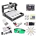 Produktbild CNC 3018 Pro Engraver Fräsmaschine mit 7W Funktionsheader, Yofuly Upgrade Version GRBL Steuerung, 3 Achsen PCB Fräsmaschine mit Offline Controller, mit ER11 und 5mm Verlängerungsstange