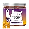 Intimate Balance Flora Vitamin – Benessere Intimo – con Vitamina B2 (Riboflavina) e Vitamina C – 30 pezzi (1 mese) – Multivitaminico Donna – Senza zuccheri aggiunti, Vegan – Bears with Benefits
