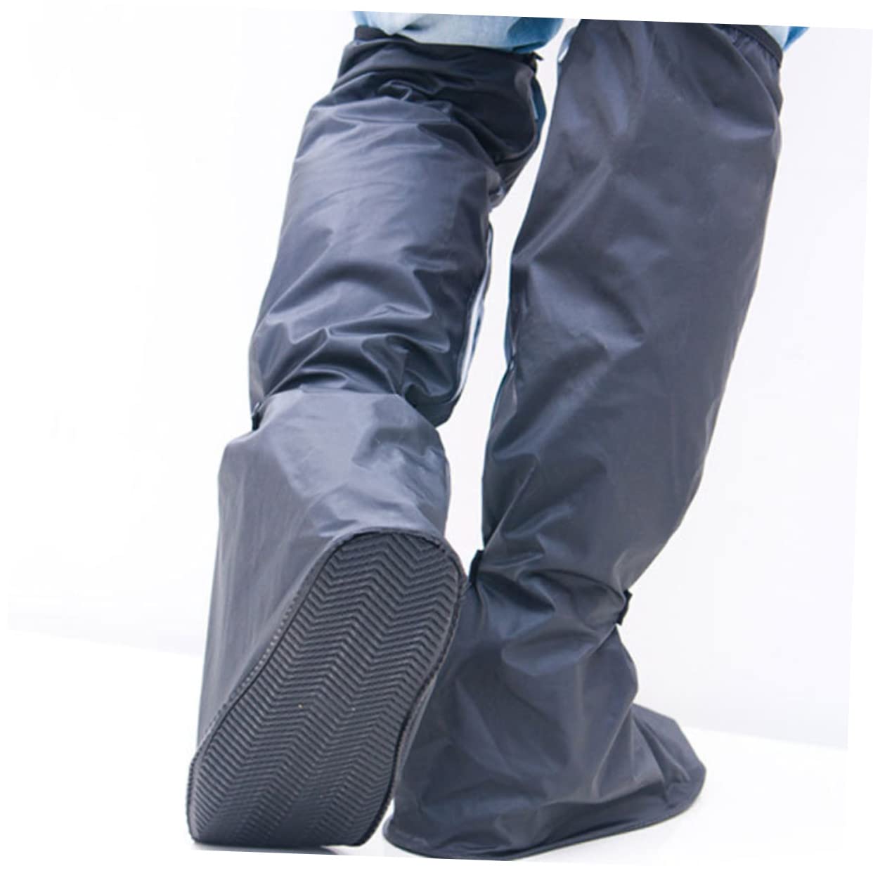 Beavorty Botas De Impermeables Cubrezapatos Protector Antideslizante Reutilizables y Plegables para Diario o Condiciones Húmedas