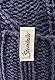 Sterntaler Strickmütze mit Zopfmuster - Unisex Strickmütze mit Umschlag - Kinder Wintermütze - Beanie mit Strickmuster Mix - Marine, 53