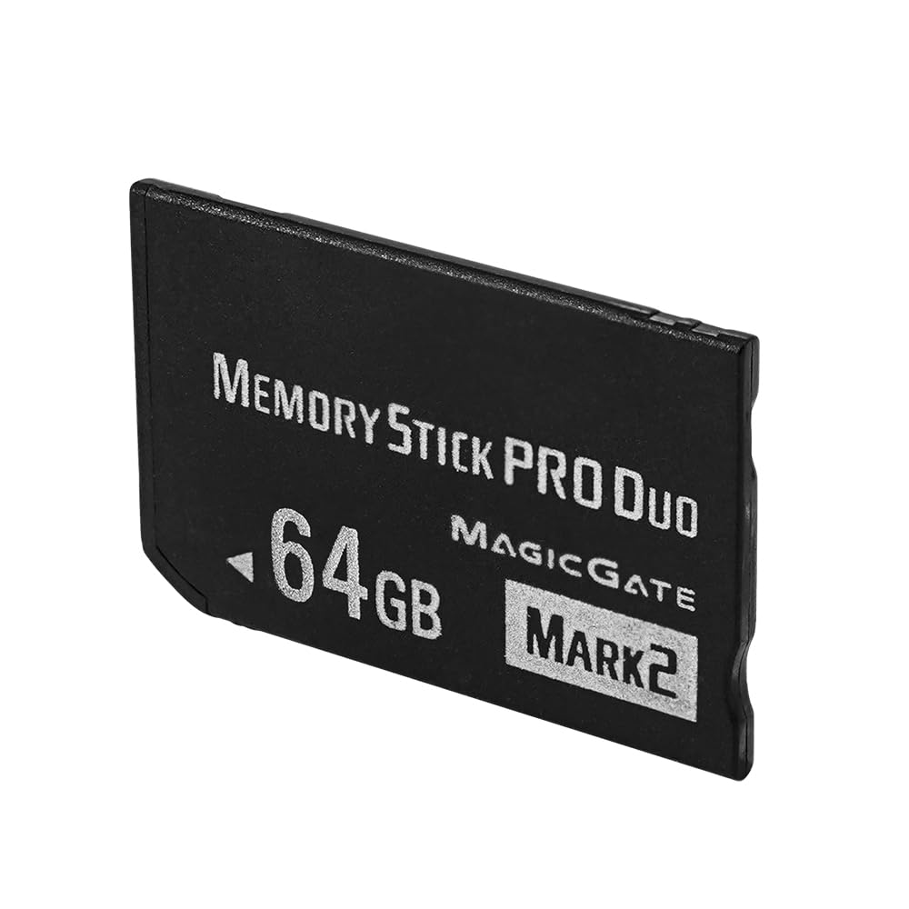 Tarjeta de memoria Memory Stick Pro Duo MagicGate Mark2 de 64 GB para un almacenamiento mejorado