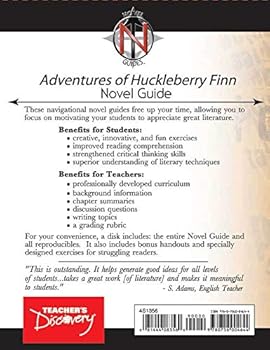 Office Product Adventures Of Huckleberry Finn Novel Guide Book