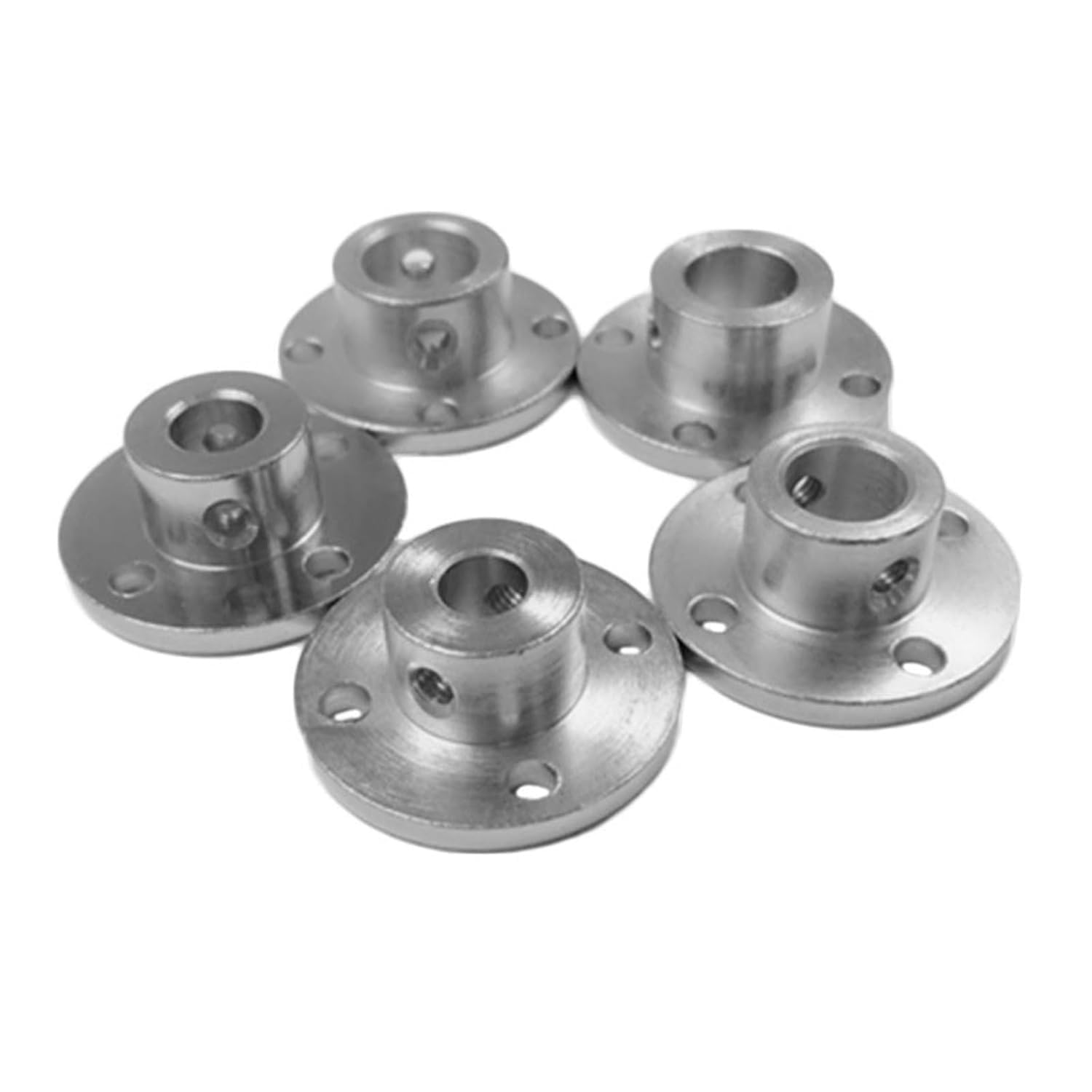 Kupplung, Flanschkupplung, starre, Kupplung Motorführung Wellenkupplung Getriebeverbinder Wellenlager(4mm)