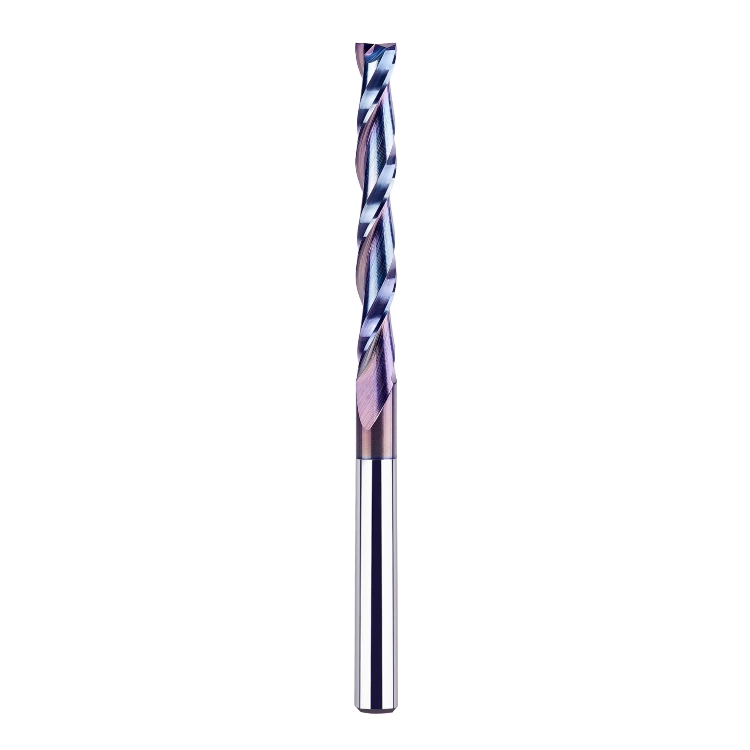 SpeTool Upcut Spiral Router Bits Extra Long 4 Inch Overall Length, 2 Inch Cutting Length with TAC Extreme Tool Life Coateding, Carbide Upcut CNC Router Bit for Wood Carving Tools โ image 1