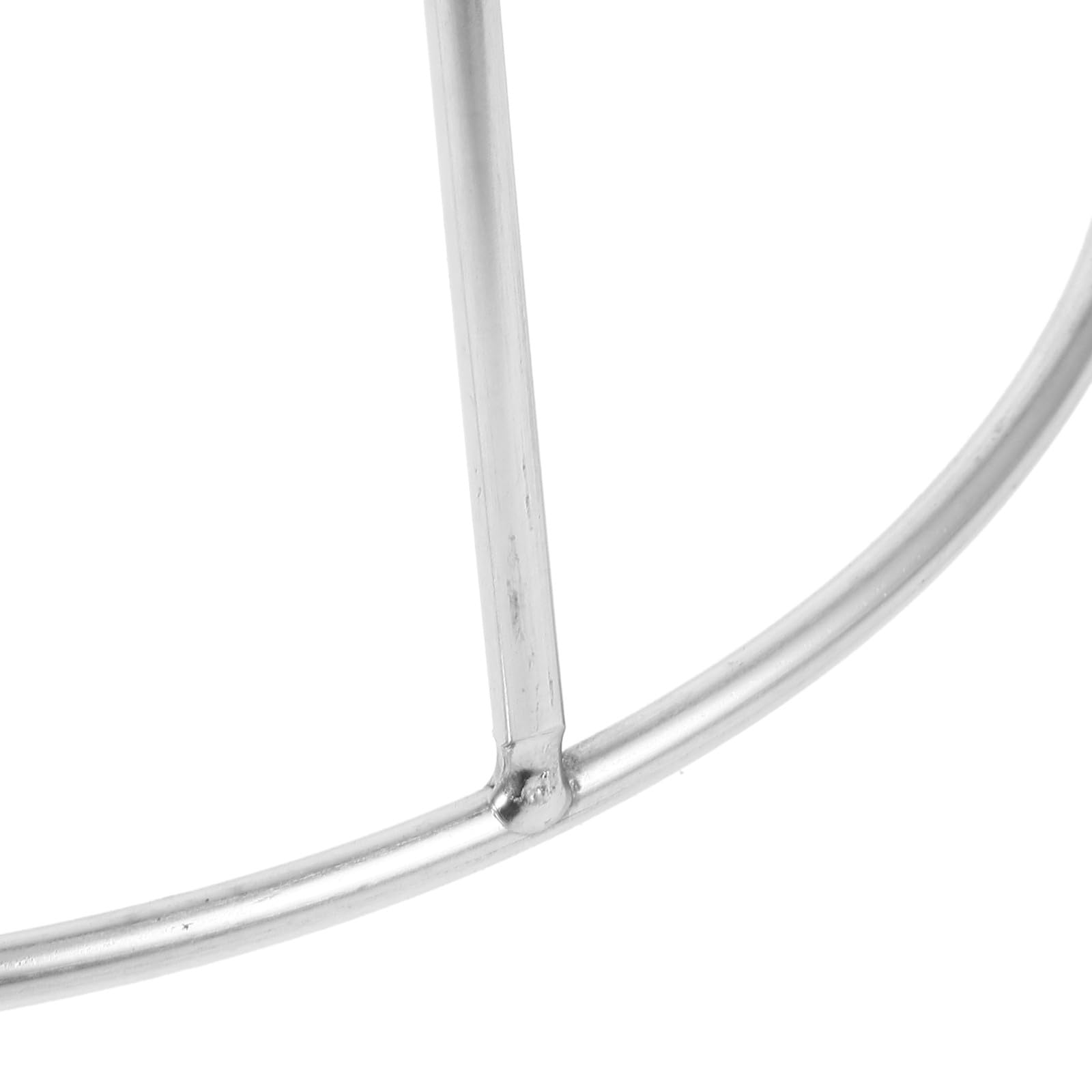 Juego de 3 bandejas de acero inoxidable para servir mariscos y aperitivos, estante ajustable de doble capa de 17-23 cm para exhibición de bufés en el hogar y restaurante, elegante