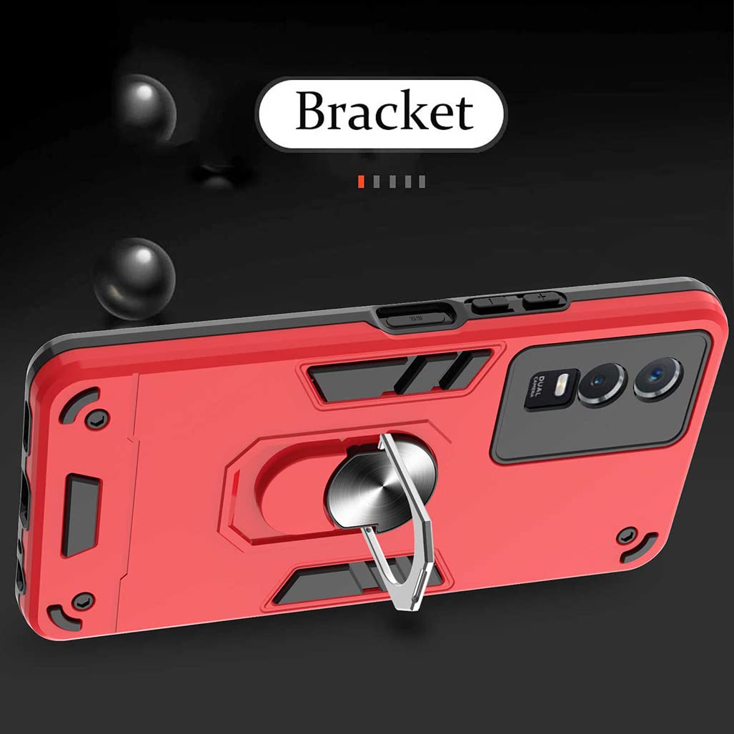 Custodia Trasparente Sottile Per Vivo Y76 5G / Y76s / Y74s - Bimateriale PC+TPU, Antiurto, Bumper Rinforzato, Colore Verde