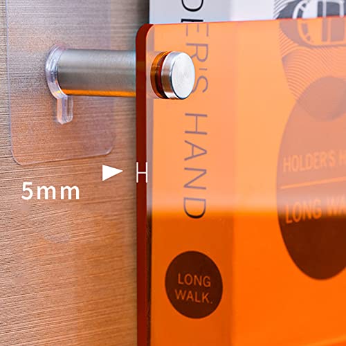 Nobift A-1 Floating Acrylic Magazine Storage Shelves thumb #6