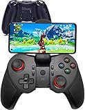 COWBOX Android コントローラー アンドロイド PUBG コントローラー 日本語取扱説明書 Bluetooth コントローラー ワイヤレス モバイル コントローラー スマホコントローラー スマホ ゲームコントローラー フォートナイト 第五人格 COD 対応可能 android ゲームパッド (t-12）