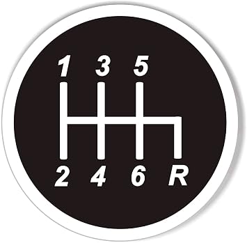 Save The Manual Transmission Gear Shift Pattern Bumper Sticker