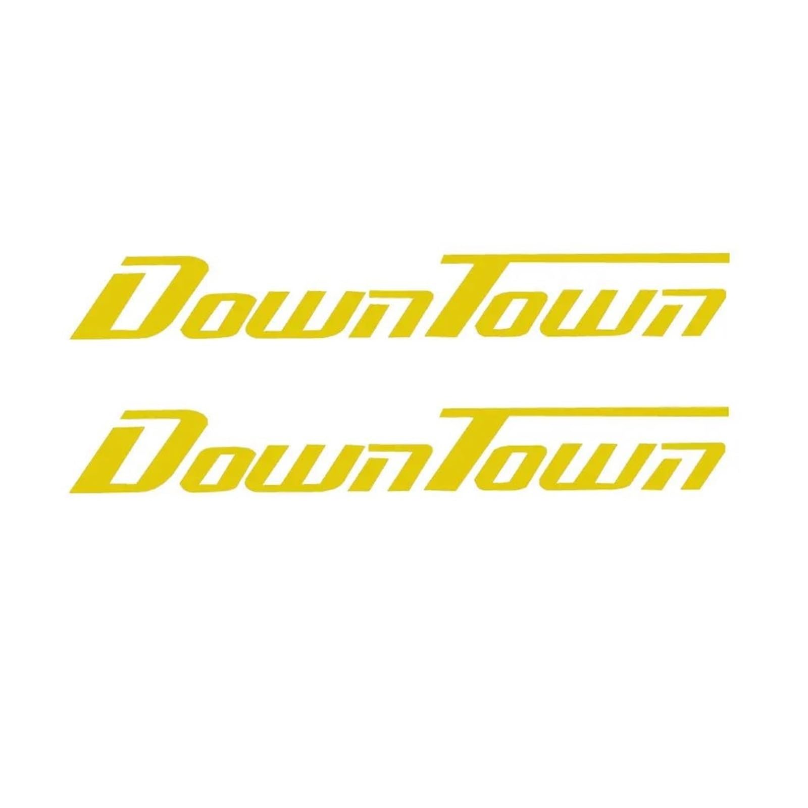 Decoration for Downtown 125i 200i 250i 300i Down Town 250 350 Glow Stickers Waterproof Reflection Decals Decoration(Gold)