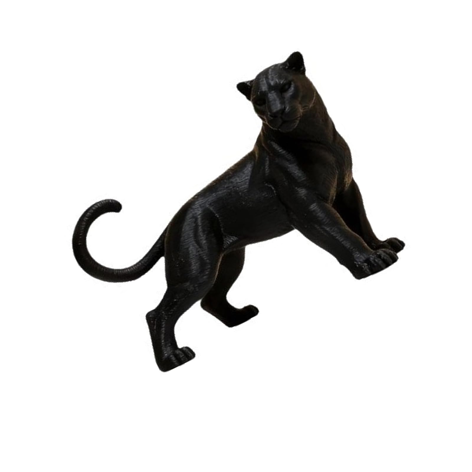 kwoifioy Panthers Sculpture 3D Printed Decors Animal Statue Collectible Ornament for Desktop Bookshelves Display Decoration Panthers Figurine