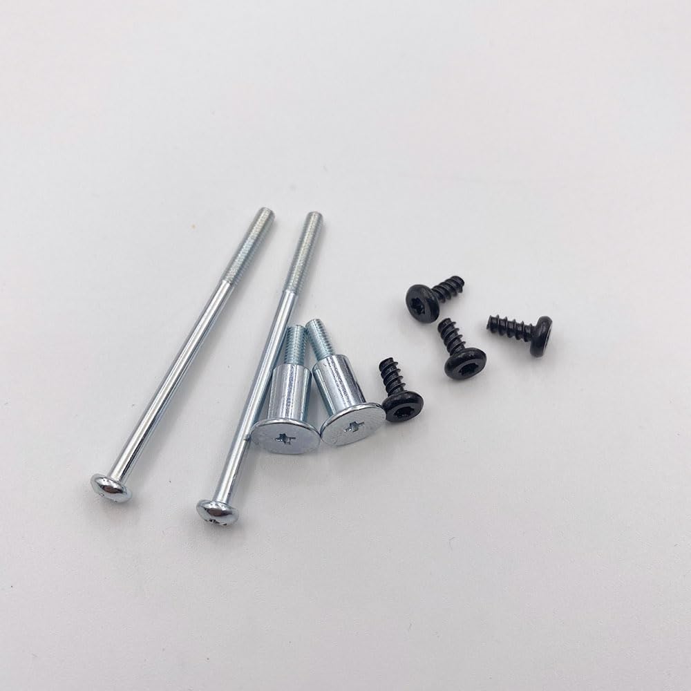 Tekmihat Housing Shell Replacement Power Screws Set for PS4 Slim Console