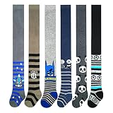 MRCC 6er Pack Jungen Kinder Strickstrumpfhose Baby Strumpfhose feingestrickt baumwolle 12777 92/104