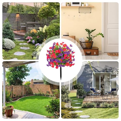 Plantes artificielles de balcon pour décorer un patio ou un porche ombragé - 5