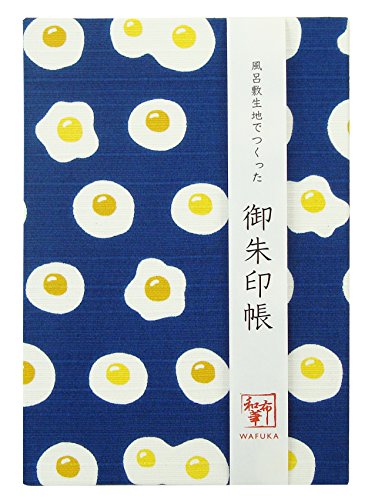 プレーリードッグ 御朱印帳 目玉焼き 日本製 風呂敷生地 奉書紙 寺 神社 コレクション
