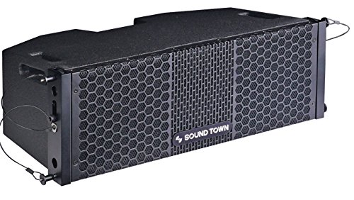 Sound Town ZETHUS Series 2 X 5” Line Array Loudspeaker System with Titanium