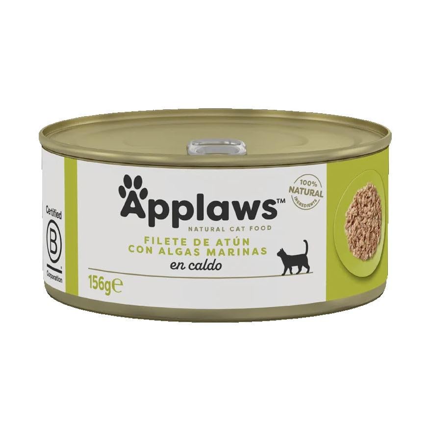 APPLAWS Cat Lata ATUN con Algas 24X 156GR