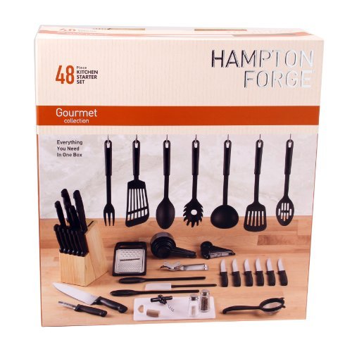 Buy Hampton Essex 48Piece Kitchen Starter Set, HMC01B085A Online