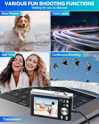 Digital Camera,5K 56MP Cameras for Photography