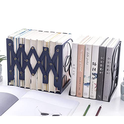 adjustable bookends metal book ends for heavy book holder heavy duty bookends nonskid bookcase desktop book organizer binder holder