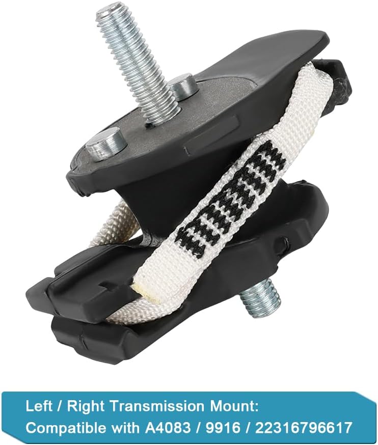 JDMON 4Pcs Engine Motor & Transmission Mount Replacement for BMW 228i 2, 328d, 320i, 328i 2.0L RWD Compatible with A4086, A4082, A4083, 22116856183, 22116856184