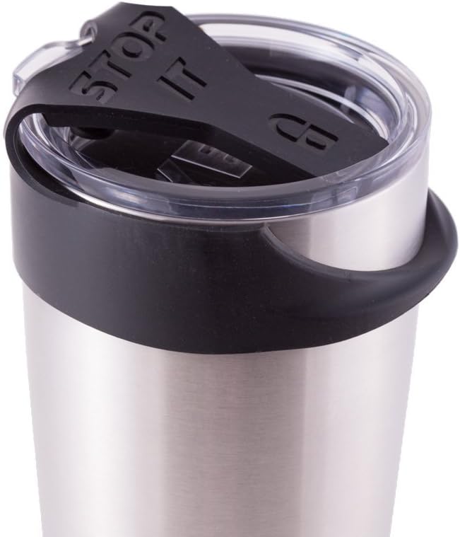 STOP IT - Make Your Original YETI Lid Leak Proof (see image for fit) - 30oz, Black