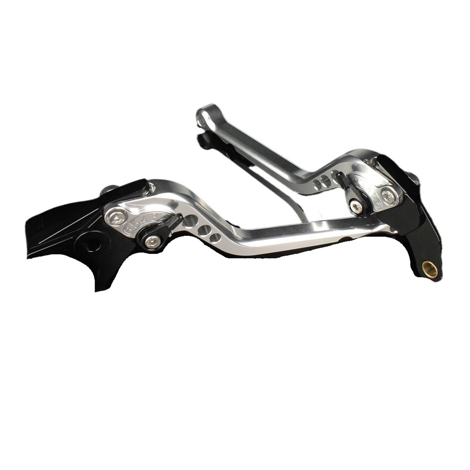 Ktebnwosd Silver 177Mm 8 Color Adjustable Motorcycle Brake Clutch Levers For Vespa Px Disc Lml 125 150 200 Star Px125 Px150 Front Disc Rear Durm Brake Clutchs Levers