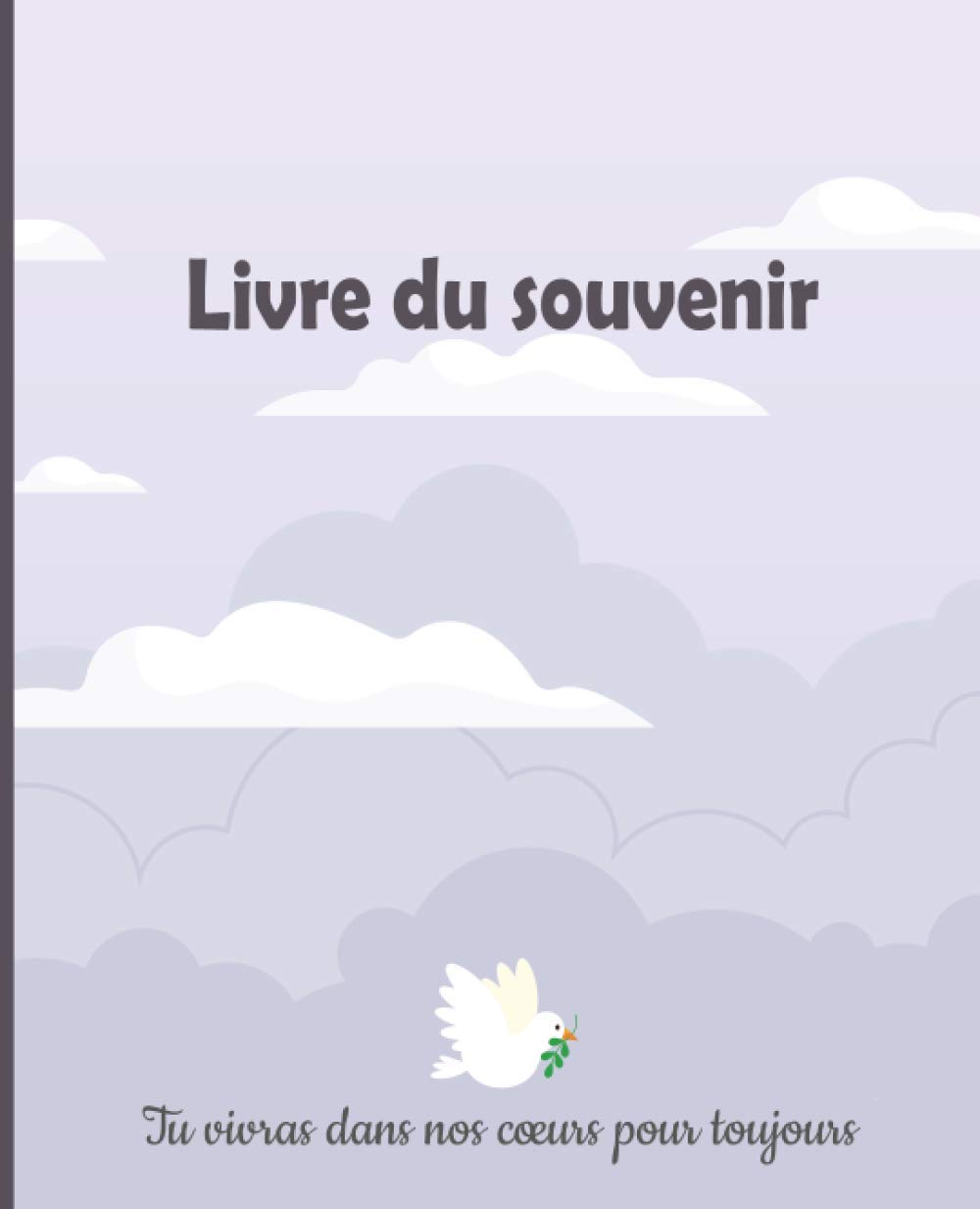 Buy Livre du Souvenir Tu Vivras dans nos Cœurs pour