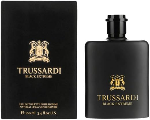 Trussardi Black Extreme Eau De Toilette For Him, 100Ml