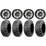 Bundle-9-Items-ITP-SS316-14-Wheels-Black-Ops-28-Sniper-920-Tires-4x110-Bolt-Pattern-10mmx125-Lug-Kit