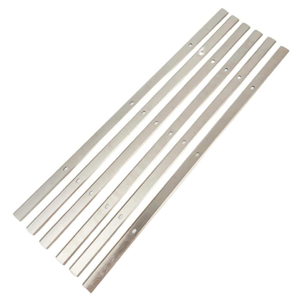 Cuchillas cepilladoras de corte de doble filo for DH330 DH316 HSS, Kit de acero de alta velocidad, juego portátil de herramientas duraderas, 6 uds.