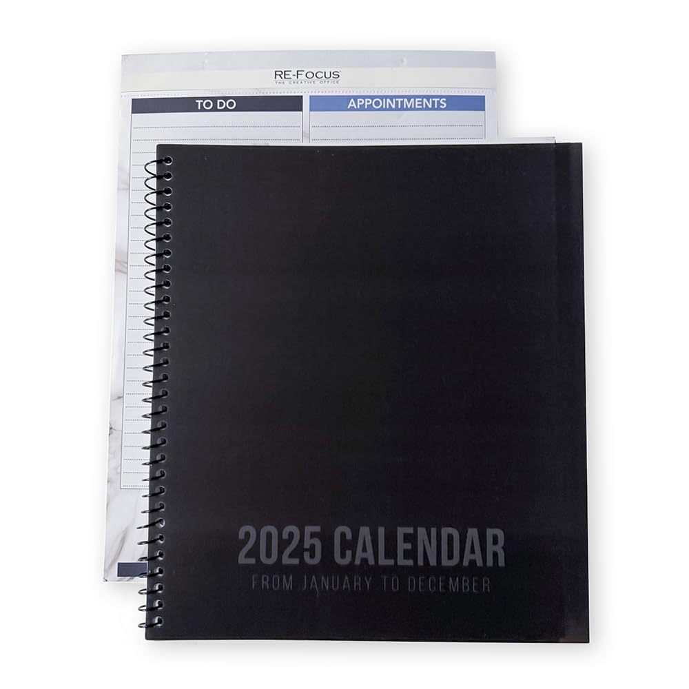 10% de descuento en enero. Agenda calendario 2020 de 13 meses con listas de tareas pendientes para tareas, notas o citas. Planificador resistente para una vista de un vistazo de la agenda diaria y la