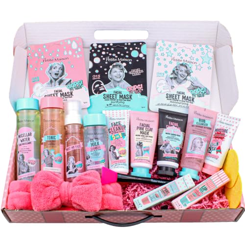 Petite Maison 18-Piece Luxury Spa & Skincare Gift Box for...