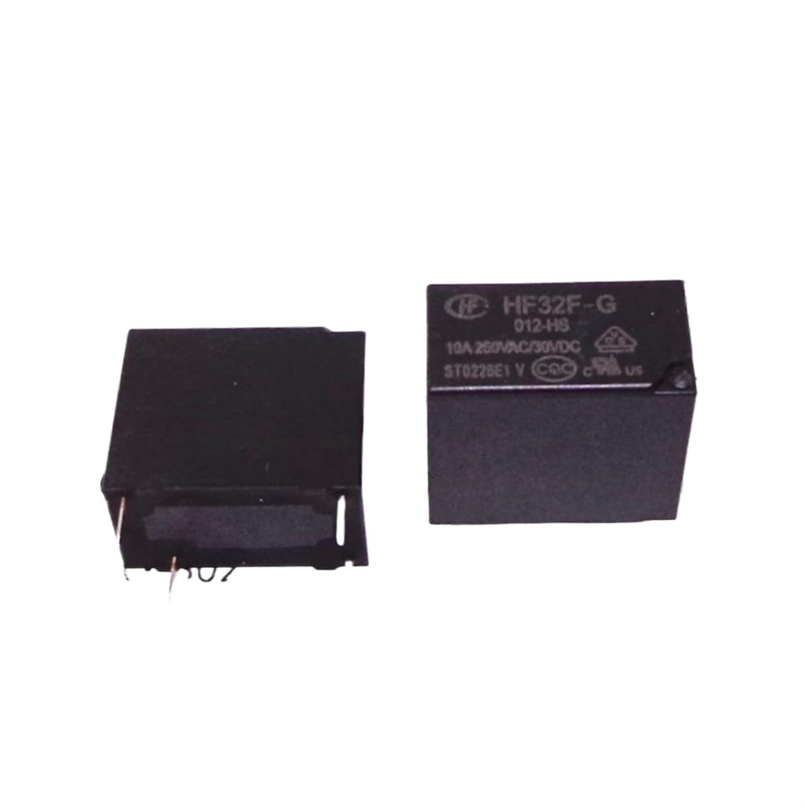 100 unids/caja HF relé JZC-32F HF32F-G 005 012 024 -HS HF32F 5V 12V 24V 10A 4PIN relé(HF32F-G 005-HS 5V)
