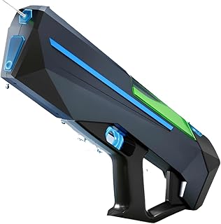 مسدس مياه بتصميم مستقبلي - مثالي للصيف والمرح - سعة 300 مل