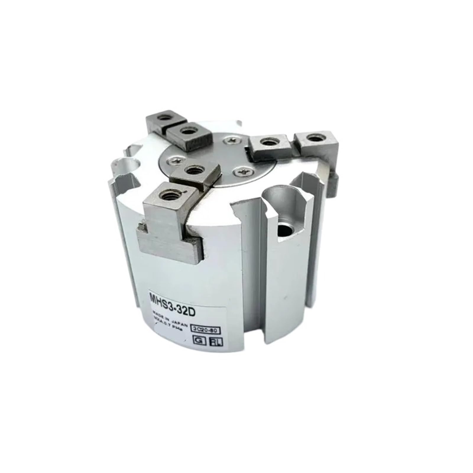 Vérin à trois griffes MHS3 pinces pneumatiques pour guidage précis
