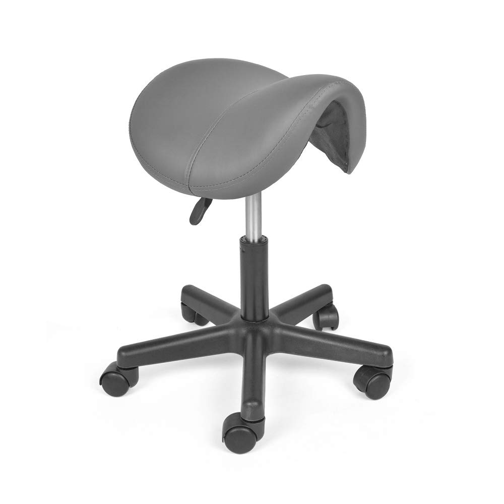 Mingone Sattelhocker Drehhocker Sattelstuhl Höhenverstellbar Bürohocker Ergonomischer Praxishocker