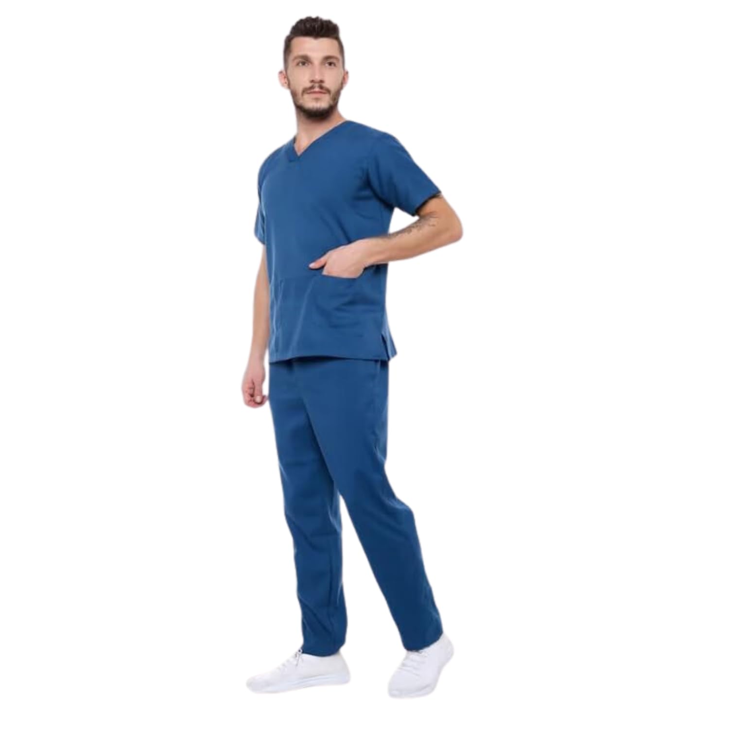 See full amazon price history chart for Heal Harbor Comfort Scrub Suit for Men - 5-Pocket Set with V Neck Top & Bottom, Half Sleeves, Breathable Fabric - Durable Uniform for Doctors, Nurses, and Dentists in Navy Blue (XL, BLUE) Heal Harbor Comfort Scrub Suit for Men - 5-Pocket Set with V Neck Top & Bottom, Half Sleeves, Breathable Fabric - Durable Uniform for Doctors, Nurses, and Dentists in Navy Blue (XL, BLUE) (B0CSJZYHVN) Amazon Price History, Amazon Price Tracker