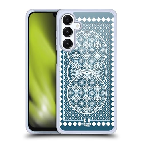 Coque en Gel Samsung Galaxy A16 5G Carte À Jouer Bleue Antichoc Compatible MagSafe