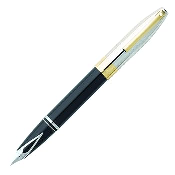 SHEAFFER 万年筆 レガシーHパラディウムF Amazon | Sheaffer Legacy Heritage ,ブラックラッカーバレル